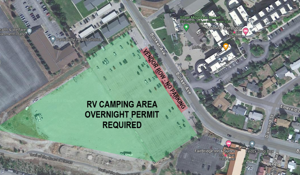 Overnight Parking Map